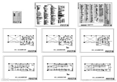 寿司店消防报警图源文件__施工图纸_CAD设计图_源文件库